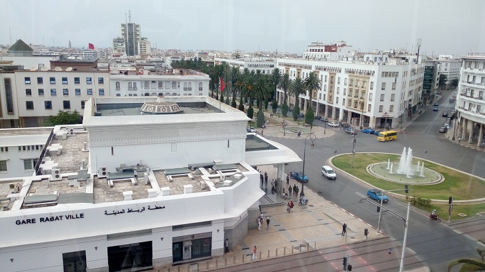 Central Rabat at daytime